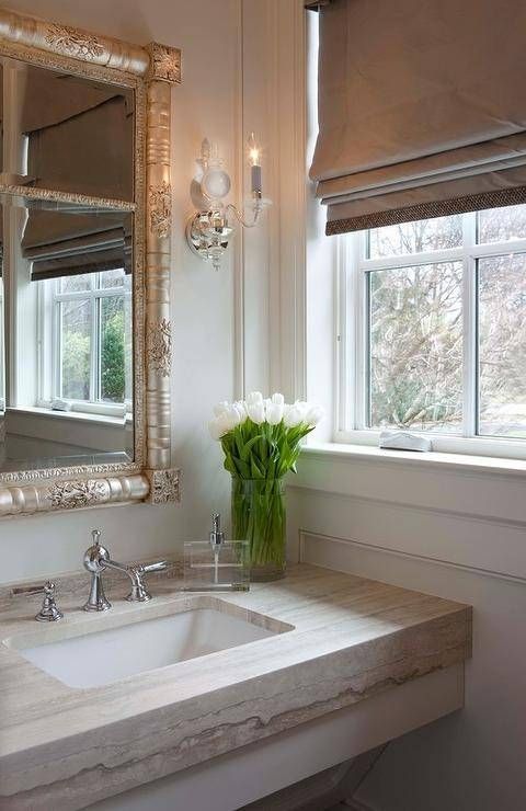Silver Ornate Bathroom Mirror Design Ideas For Ornate Bathroom Mirrors (View 16 of 20)