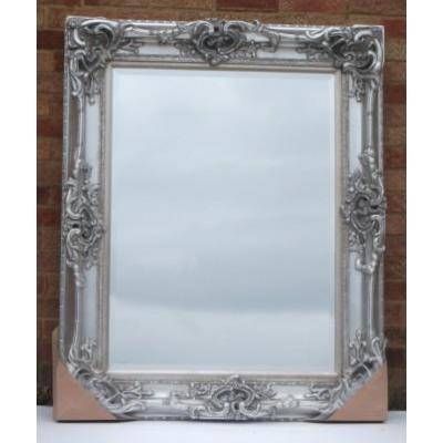 Silver Ornate Mirrors, Classic Mirrors & Stylish Mirrors – Ayers Throughout Silver Antique Mirrors (Photo 15 of 20)
