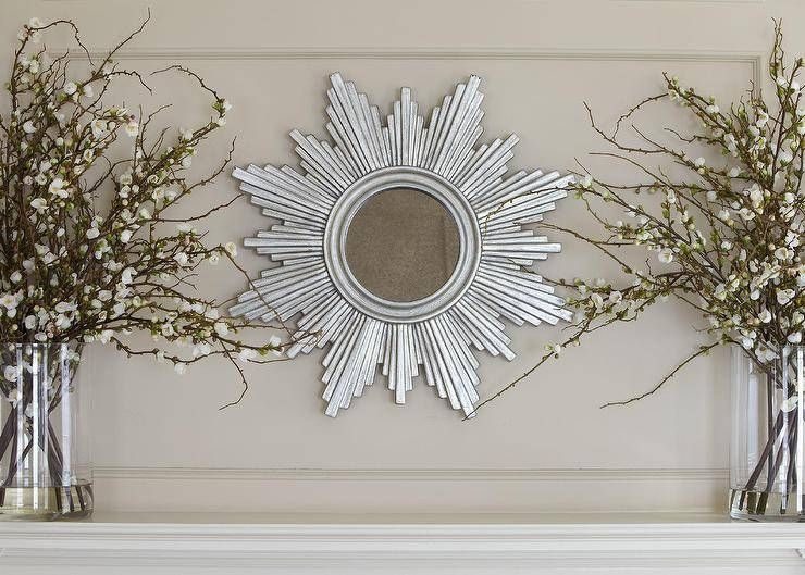 Small Silver Sunburst Mirror – Products, Bookmarks, Design Intended For Small Silver Mirrors (Photo 5 of 20)