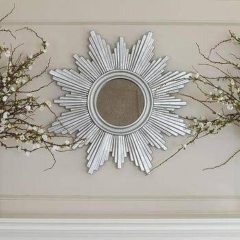 Small Silver Sunburst Mirror – Products, Bookmarks, Design Intended For Small Silver Mirrors (View 4 of 20)