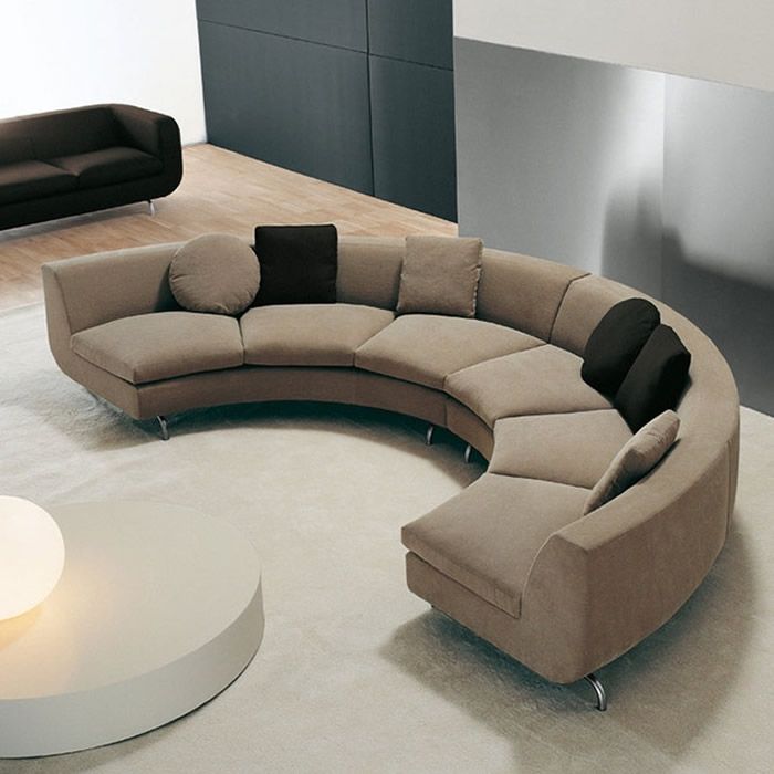 Sofa Beds Design Breathtaking Ancient Curved Sectional Sofa With Pertaining To Oval Sofas (Photo 11 of 15)