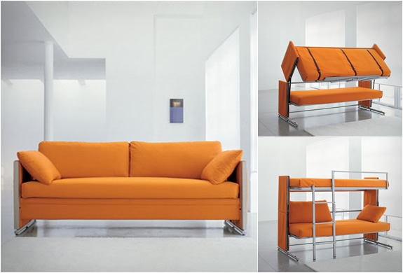 Featured Photo of 15 Photos Sofa Bunk Beds