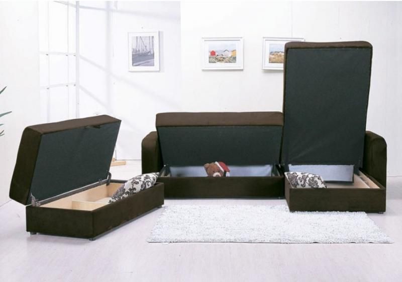 Sofa With Storage And Bed Home Decoration Regarding Storage Sofa Beds (View 7 of 15)
