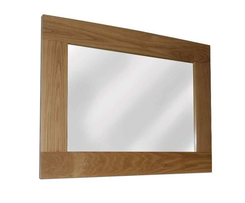 Solid American Oak Mantel Mirror Windsor Mirror Throughout Oak Mirrors (Photo 3 of 20)