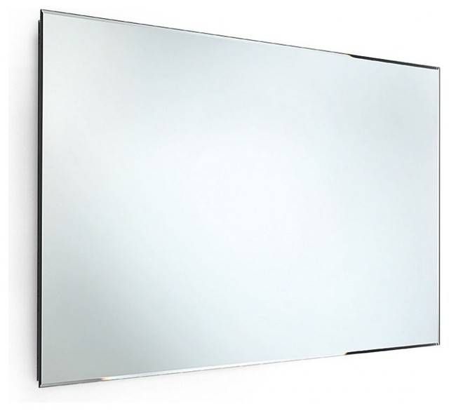 Speci 5662 Beveled Mirror 39.4" X 23.6" – Contemporary – Bathroom In Bevelled Mirrors (Photo 5 of 20)