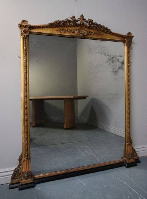 Stunning William Iv Gilt Antique Overmantle Mirror | 159037 With Antique Overmantle Mirrors (Photo 1 of 20)