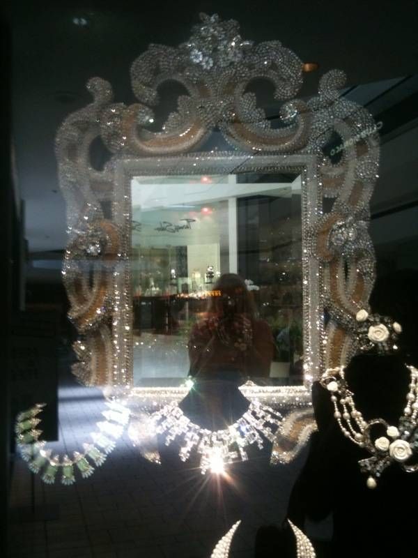Swarovski Crystals Skull And Mirrors – Girl To Mom In Swarovski Mirrors (Photo 2 of 20)