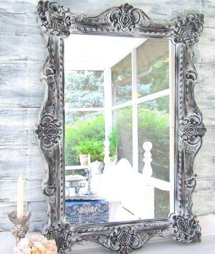 T4urbanhome Page 76: Large White Wall Mirror. Princess Wall Mirror Throughout Long Vintage Mirrors (Photo 16 of 30)