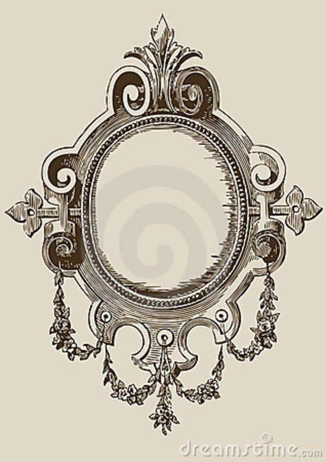 The 25+ Best Vintage Mirror Tattoo Ideas On Pinterest | Mirror In Old Fashioned Mirrors (View 5 of 20)