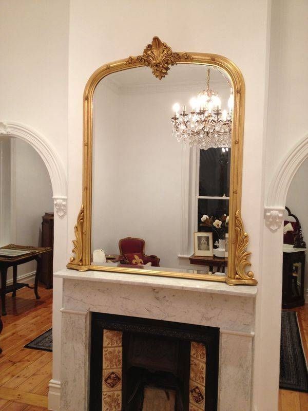 The Gilded Mirror Inside Curved Top Mirrors (Photo 23 of 30)