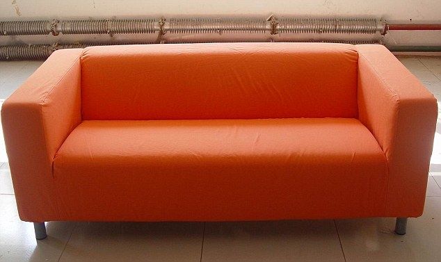 The Ikea Sofa Made Political Prisoners In Stasi Camps Daily Within Orange Ikea Sofas (View 5 of 15)