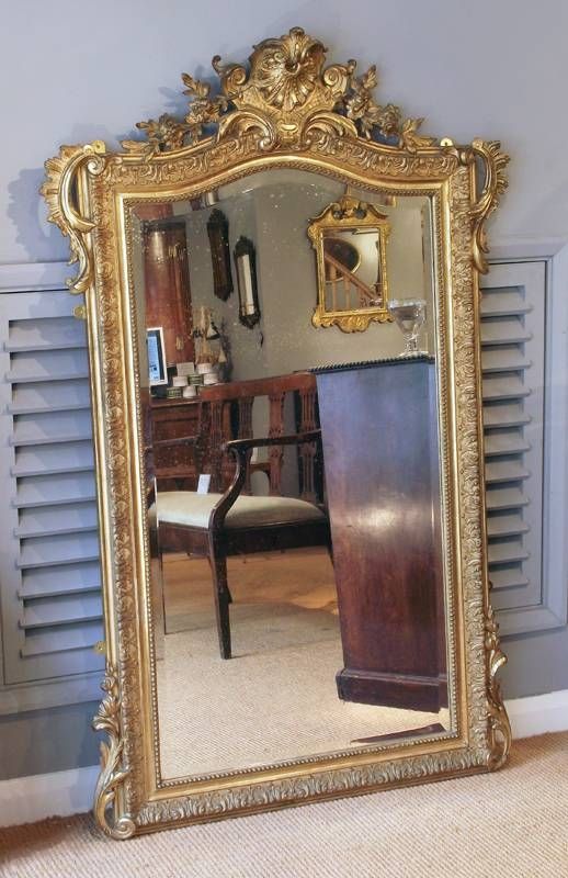 The Smooth Wave On Antique Wall Mirrors | Stakinc Pertaining To Antique Wall Mirrors (View 11 of 20)