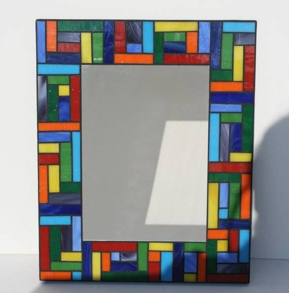 Top 25+ Best Mosaic Mirrors Ideas On Pinterest | Mosaic, Mosaic With Bright Coloured Mirrors (Photo 12 of 20)