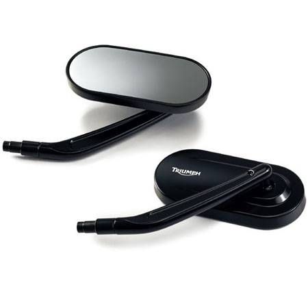 Triumph Black Oval Mirrors A9638084 Online From Pure Triumph Regarding Black Oval Mirrors (View 30 of 30)