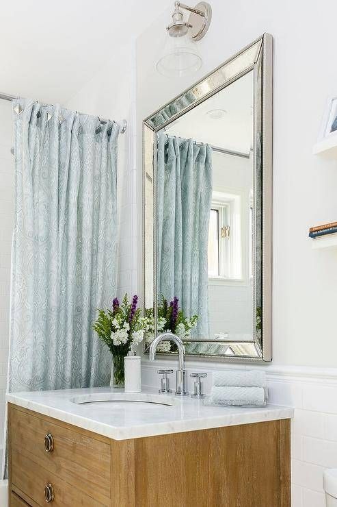 Venetian Beaded Mirror – Transitional – Bathroom – Tiek Built Homes In Venetian Beaded Mirrors (Photo 19 of 30)