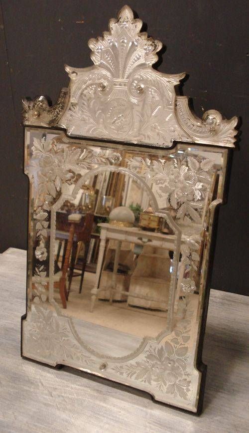Venetian Dressing Table Mirror | 207868 | Sellingantiques.co.uk Pertaining To Venetian Table Mirrors (Photo 2 of 20)