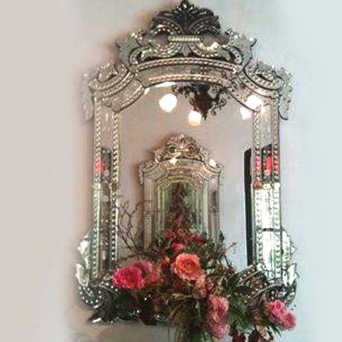 Venetian Mirror – Color Venetian Mirror, Wooden Frame Mirror Intended For Small Venetian Mirrors (Photo 5 of 20)