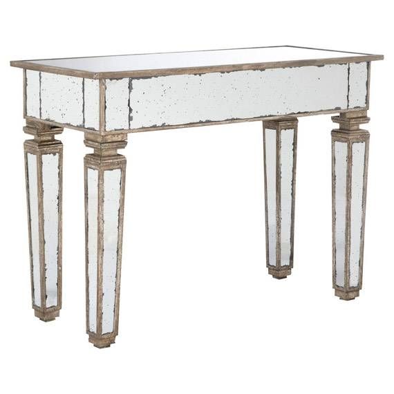 Versailles Mirrored Console Table, Small – Oka Within Mirrors Console Table (Photo 19 of 20)