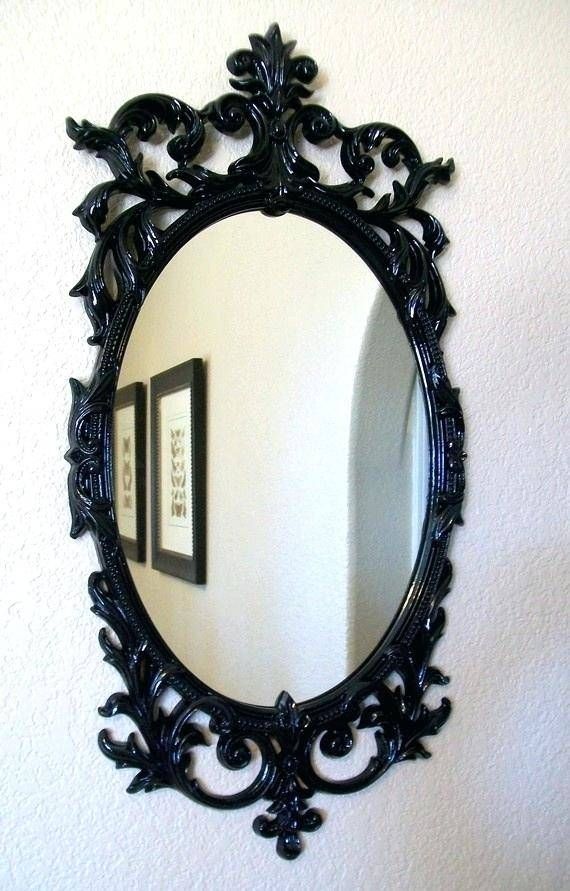 Vintage Frame Wall Mirror Framed Chalkboard Kitchen Magentic Any Intended For Ornate Gilt Mirrors (View 29 of 30)