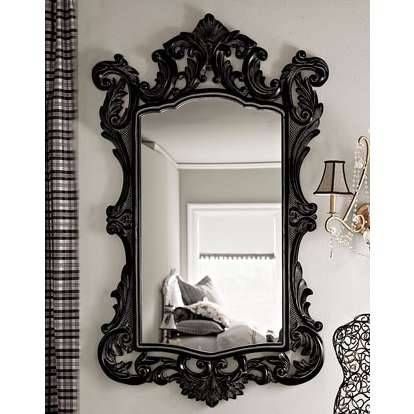 Vintage Mirror Black Images – Reverse Search Regarding Antique Black Mirrors (Photo 4 of 20)