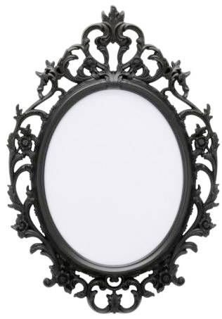Vintage Mirror Drawing For Antique Black Mirrors (View 5 of 20)