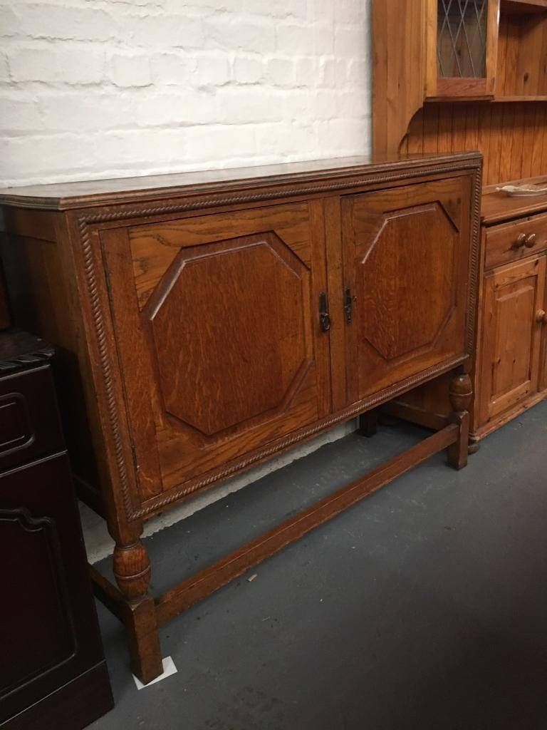 Vintage Oak Sideboard For Sale ** | In Larne, County Antrim | Gumtree Pertaining To Oak Sideboard For Sale (View 14 of 20)