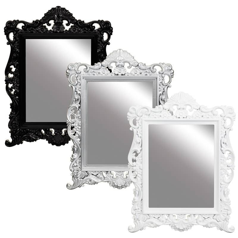 Vintage Ornate Mirror | Bedroom Accessories – B&m Stores Pertaining To Ornate Black Mirrors (View 12 of 20)