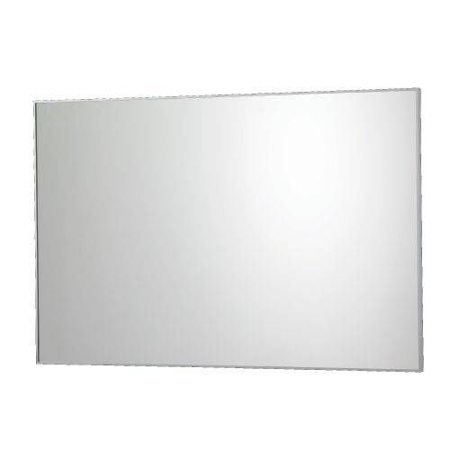 Wash 1000 X 650 Aluminium 3mm Frame Mirror | Bathstore Inside Chrome Framed Mirrors (Photo 13 of 30)