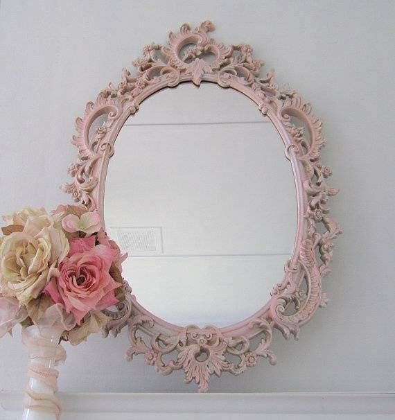 White Distressed Shabby Chic Mirror | Best Home Magazine Gallery In Mirrors Shabby Chic (View 7 of 20)