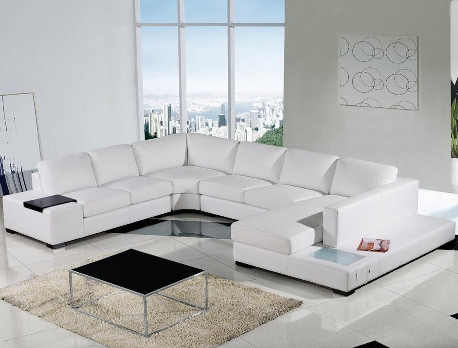 White Leather Sectional Sofa Sale S3net Sectional Sofas Sale In White Sectional Sofa For Sale (Photo 6 of 15)