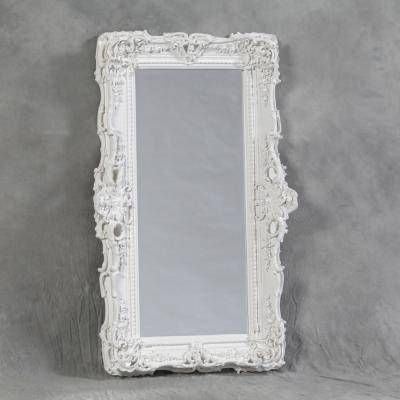 White Small Ornate French Mirror In Small Ornate Mirrors (Photo 4 of 20)