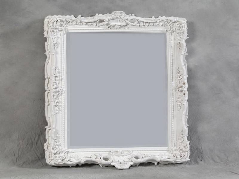 White Wall Mirror Ideas — Doherty House With Regard To White Baroque Mirrors (View 10 of 20)