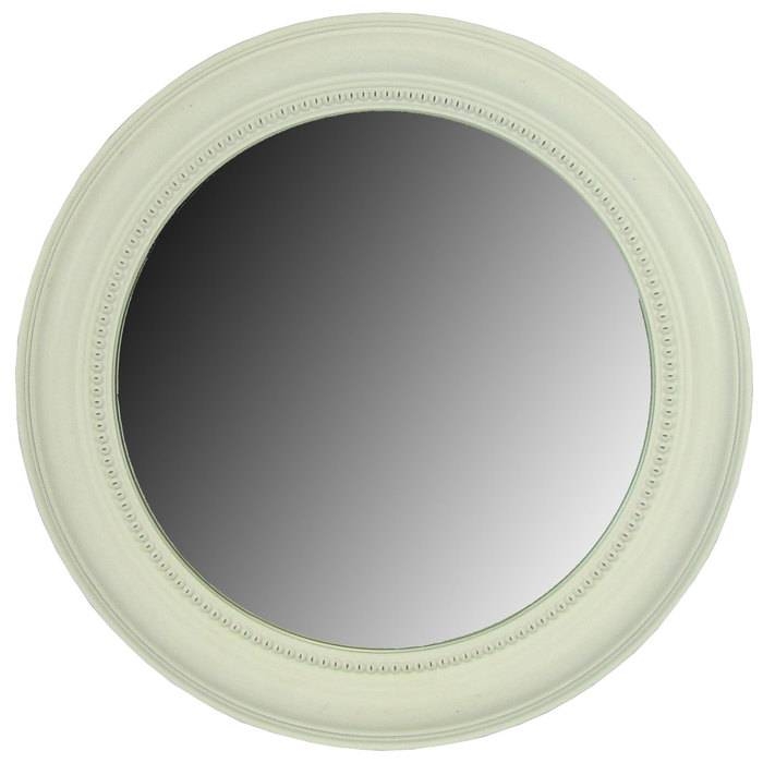 White Wash Round Beveled Framed Mirror | Hobby Lobby | 491415 For White Round Mirrors (Photo 17 of 30)