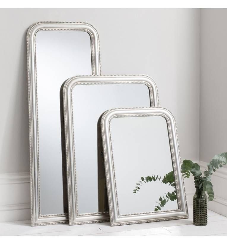 Willow Full Length Silver Mirror 147 X 56 Cm Willow Silver Mirror With Regard To Full Length Silver Mirrors (Photo 4 of 20)