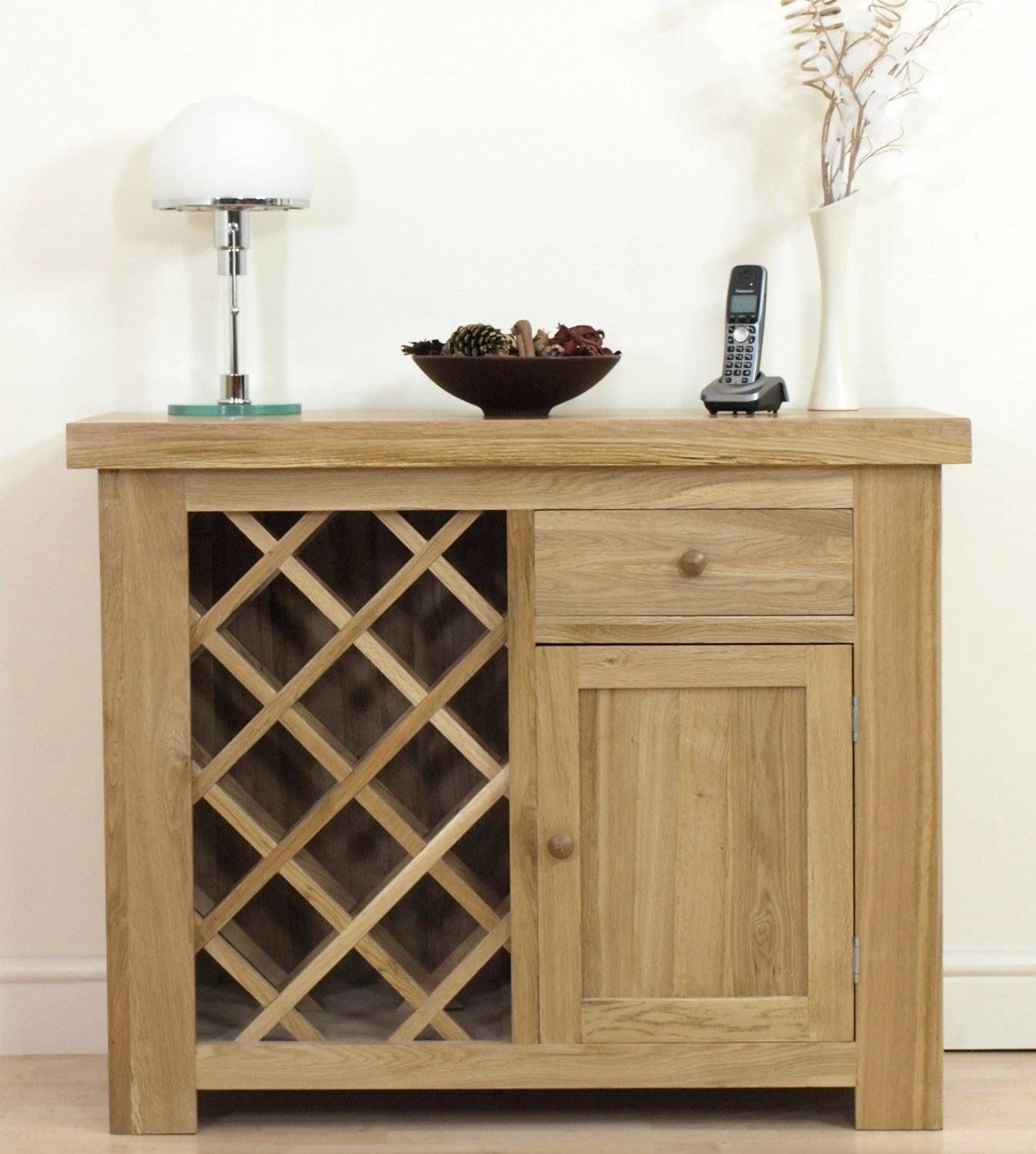 Wine Sideboard | Soft Decorating Throughout Oak Sideboard With Wine Rack (View 2 of 20)