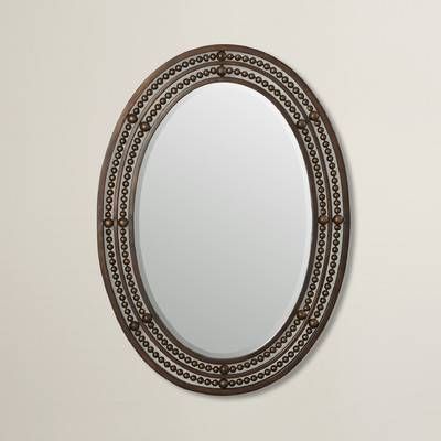 World Menagerie Oval Wall Mirror & Reviews | Wayfair In Oval Wall Mirrors (View 17 of 20)