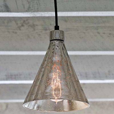 101 Best Lighting Images On Pinterest | Lighting Ideas, Glass And Throughout Serena Antique Mercury Glass Pendants (View 7 of 15)