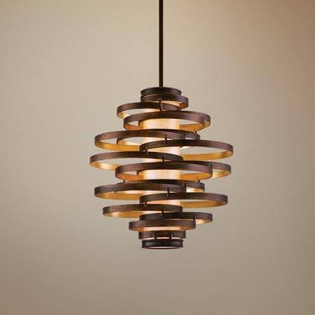 Featured Photo of 15 Photos Corbett Vertigo Medium Pendant Lights