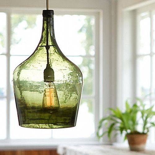 1308 Best Diy/lamp Images On Pinterest | Diy Lamps, Lighting Ideas Intended For Wine Jug Pendant Lights (Photo 4 of 15)