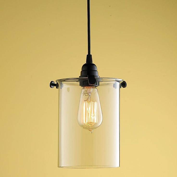 Featured Photo of 2024 Latest Clear Glass Shades for Pendant Lights