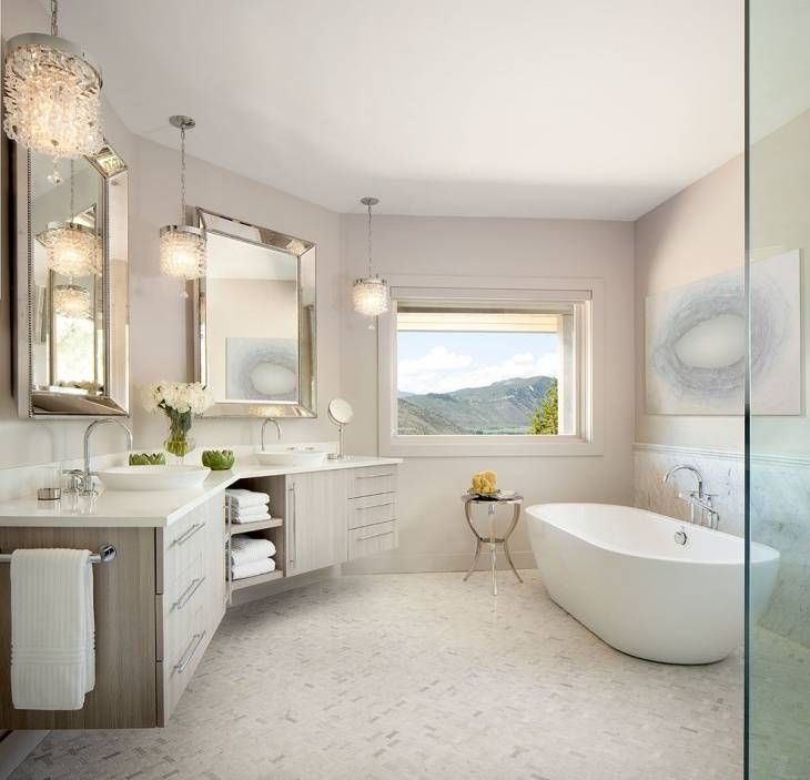 17+ Bathroom Pendant Lighting Designs, Ideas | Design Trends With Regard To Mini Pendant Lights For Bathroom (Photo 12 of 15)