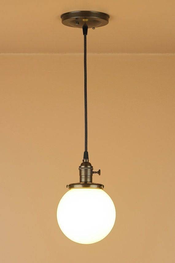 213 Best Apt Ideas Images On Pinterest | Apt Ideas, Ceiling Intended For Milk Glass Pendant Lights Fixtures (Photo 14 of 15)