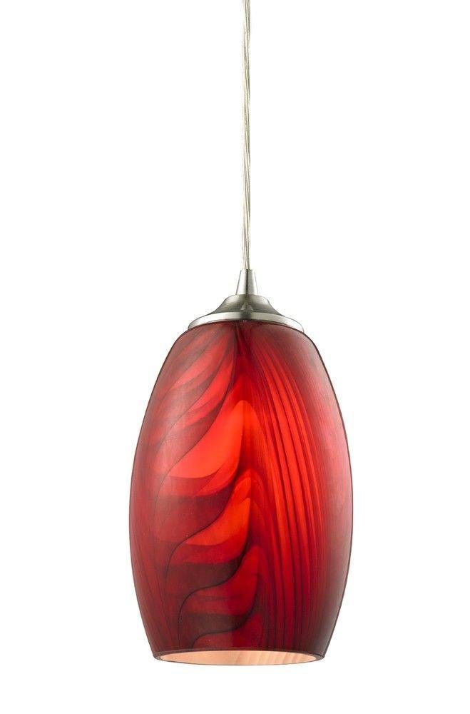 274 Best Blown Glass Pendant Lights. Images On Pinterest | Blown With Modern Red Pendant Lighting (Photo 10 of 15)