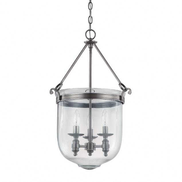 3 Light Foyer Fixture | Capital Lighting Fixture Company Intended For Hurricane Pendant Lights (View 6 of 15)