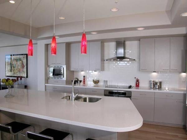 Featured Photo of 2024 Latest Red Kitchen Pendant Lights
