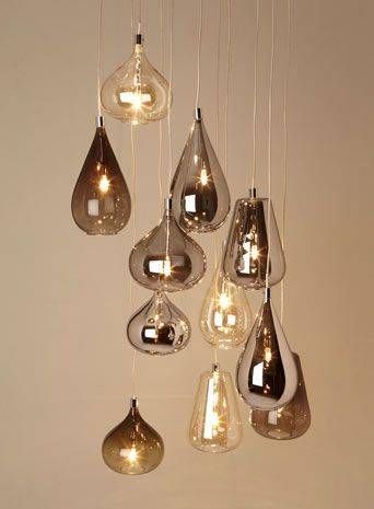 889 Best Lighting Ideas Images On Pinterest | Lighting Ideas For Cluster Glass Pendant Light Fixtures (Photo 2 of 15)