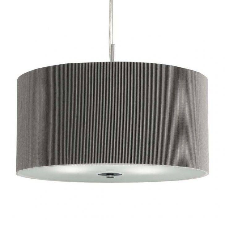 Accessories : Red Drum Pendant Light Brushed Nickel Drum Pendant Throughout Red Drum Pendants (Photo 7 of 15)