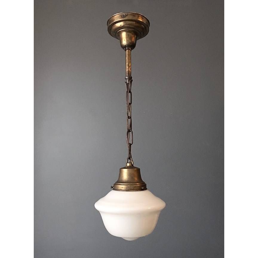 Antique Ceiling Fixtures Within Schoolhouse Pendant Lights Fixtures (View 15 of 15)