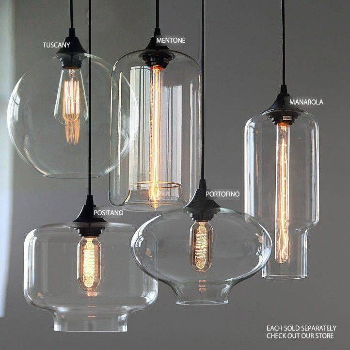 Attractive Round Pendant Chandelier Pendant Lighting Ideas Top With Regard To Round Clear Glass Pendant Lights (Photo 8 of 15)