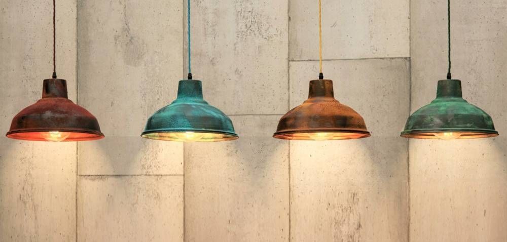 Bar Pendant Lights Uk. Blown Glass Pendant Lampscuriousa And Intended For Coloured Glass Pendants (Photo 7 of 15)